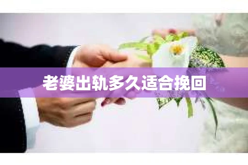 老婆出轨多久适合挽回