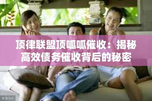 顶律联盟顶呱呱催收:揭秘高效债务催收背后的秘密 顶律联盟顶呱呱催收:揭秘高效债务催收背后的秘密