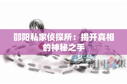 邵阳私家侦探所：揭开真相的神秘之手
