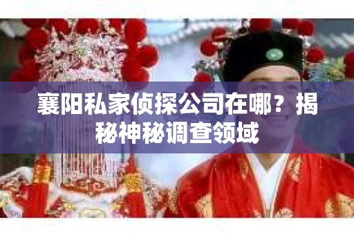 襄阳私家侦探公司在哪？揭秘神秘调查领域