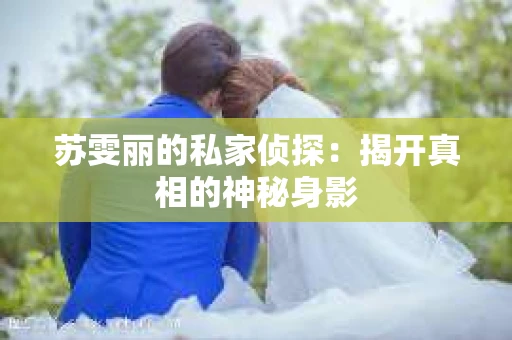 苏雯丽的私家侦探：揭开真相的神秘身影