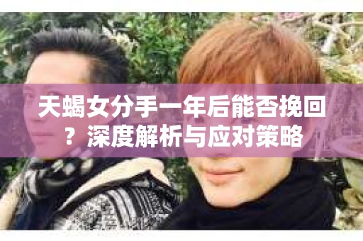 天蝎女分手一年后能否挽回？深度解析与应对策略