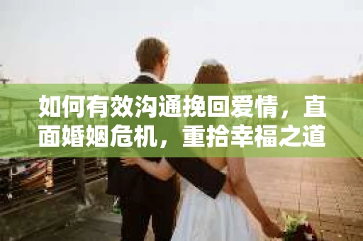 如何有效沟通挽回爱情，直面婚姻危机，重拾幸福之道
